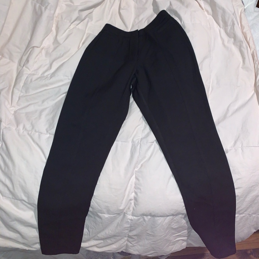 Black suit pants